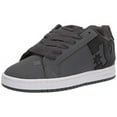 thumbnail image 2 of DC Men's Court Graffik Skate Shoe DK GREY/BLACK/WHITE, 2 of 7