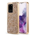 thumbnail image 1 of SAMSUNG S20 ULTRA DIAMOND HYBRID BUMPER CASE W/ ELECTROPLATED FRAME LUXMO No, 1 of 18