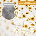 thumbnail image 3 of Twin Size Sheet Set Paisley Printed Bed Sheets for Single Bed Piece Microfiber Fitted Sheet with ” Deep Pocket & Straps Patterned Bedding Sheets & Pillowcase Set, 3 of 9