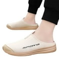 thumbnail image 5 of Men's Shoes New Summer Slippers Lightweight Casual Shoes Soft Bottom Half Toe A Stirrup Shoes Male Mens Shoe, 5 of 8