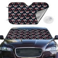 thumbnail image 2 of Daiia Rose Flowers Windshield Sun Shade for Car SUV Truck ( ), Car Sun Shade Windshield, Car Shades for Front Windows, Sunshade for Car Windshield, 2 of 7