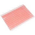 thumbnail image 4 of Loose Leaf Rings, 30 Holes Stylish Binding Spine Small Closed Column Lock Design  For School Light Pink, 4 of 8