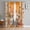 Beige, variant on ERUNPONLY Fall Pumpkin Sunflower Sheer Curtains 96 Inch Length 2 Panels Set, Thanksgiving Maple Orange Striped Beige Window Treatment Sheer Long Curtains for Bedroom/Living Room/Kitchen 52"x96"x2