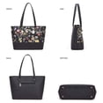 thumbnail image 2 of Bolsos de mano de cuero sintético a la moda para mujer, bolso de hombro, bolso con asa superior, conjunto de 4 Uds., 2 of 5
