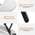 thumbnail image 4 of NiamVelo Portable Massage Chair, Black PU Leather & Metal, 18" x 29" x 45"-50", 250 lbs, 4 of 9