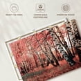 thumbnail image 6 of Elephant Stock Pink Birch Grove Wall Art - Horizontal Canvas Wall Art - Bedroom Wall Decor - Nature Canvas - Beige And Black Decor - 24" x 16", 6 of 8