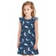 thumbnail image 1 of Balery Sea Sharks Camisón de princesa para niñas, pijama de algodón con mangas abullonadas, suave y bonito.-X-Large, 1 of 6
