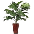 thumbnail image 2 of Areca Palm w/Bamboo Vase Silk Plant, 2 of 5