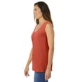 thumbnail image 3 of Woman Within Plus Size Perfect Sleeveless Shirred V-Neck Tunic, 3 of 3