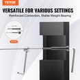 thumbnail image 2 of VEVOR 30 Pack Invisible Cable Railing kit, T316 Stainless Steel 1/8" Invisible Receiver and Swage Stud End for Cable Railing, Swage Tensioner 1/8" for Wood/Metal Post, Cable Railing Hardware, Black, 2 of 9