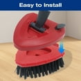 thumbnail image 3 of 1 Pack Scrub Brush Compatible with O Cedar RinseClean System | Spin Mop Scrubber with Hard Bristles | Ideal for Kitchen, Deck, Bathroom & Floor, 3 of 7