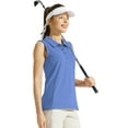 thumbnail image 5 of TRYSIL Women's Sleeveless Golf Polo Tennis Shirts Casual Collared Quick Dry Lightweight Top,Size(XS-2XL), 5 of 7