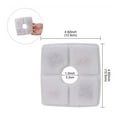 thumbnail image 5 of Cat Fountain Filter Replacement, 4 Packs Cat Water Filters with Three Stage Filtration System DEWEL, 5 of 8