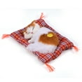 thumbnail image 3 of Sonew 4 tipos de muñecos de peluche con sonido de gato de simulación para niños durmiendo, decoración del hogar, gato de simulación, muñeco de gato de simulación,Yellow   White, 3 of 8