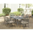 thumbnail image 2 of Hanover Traditions 7-Piece Dining Set in Tan with 6 Stationary Chairs and a 38"x72" Dining Table in a Gray Finish, 2 of 4