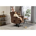 thumbnail image 3 of LITVZ Triple Motor Zero Gravity Power Lift Recliner Chair for Elderly, Extra Wide, Lifts Vertically, Legs Elevated Above The Heart, Heat Massage, 3 of 10