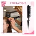 thumbnail image 2 of Kit Peines Y Cepillos Regadera Para Cabello Con Atomizador Negro, 2 of 3