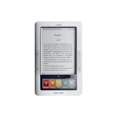 Refurbished Barnes Noble Bnrv100 Nook Wifi Ereader White
