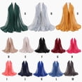 thumbnail image 4 of Sonducket Bufanda de empalme de bolas de lana, pañuelo para el cuello, no se ensucia fácilmente, diseño aerodinámico, no daña la piel, silenciador Accesorios de disfraces 13 Gary oscuro Sonducket AP009495-13, 4 of 6