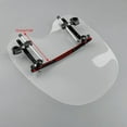 thumbnail image 4 of Kojem Motorcycle Windshield Smoke 19"x 17" for 1987-2019 Honda Kawasaki Harley Davidson Suzuki Yamaha, 4 of 14