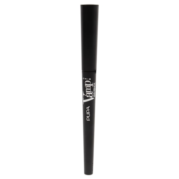 Delineador Pupa Milano ¡Vamp! Lápiz de ojos 2 en 1 a prueba de agua 100 Iconic Black 0.12 oz