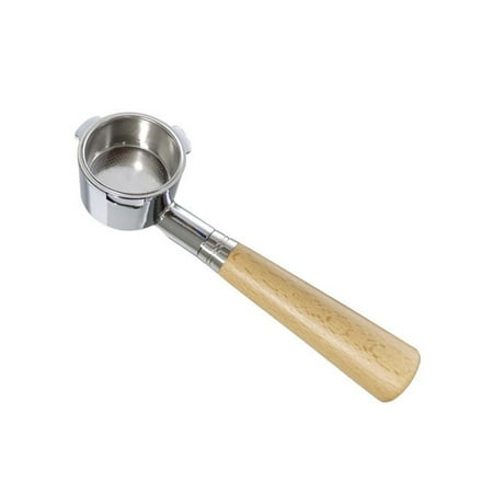 

cusimax Coffee Machine Handle Fine Mesh Anti-slide Portafilter Stainless Steel Three-ear Extraction Maker No Bottom Kitchen Shop
