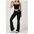 thumbnail image 2 of Top-kevin Womens Workout Sets Two Piece Spaghetti Straps Tank Top Matching High Waist Leggings Gym Work Out Outfits with Pockets, 2 of 5