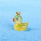 thumbnail image 4 of Figuritas de patitos luminosos - Mini decoración de resina de 10 piezas para acuario, jardín y manualidades • Adornos que brillan en la oscuridad de 2,7 cm, 4 of 4