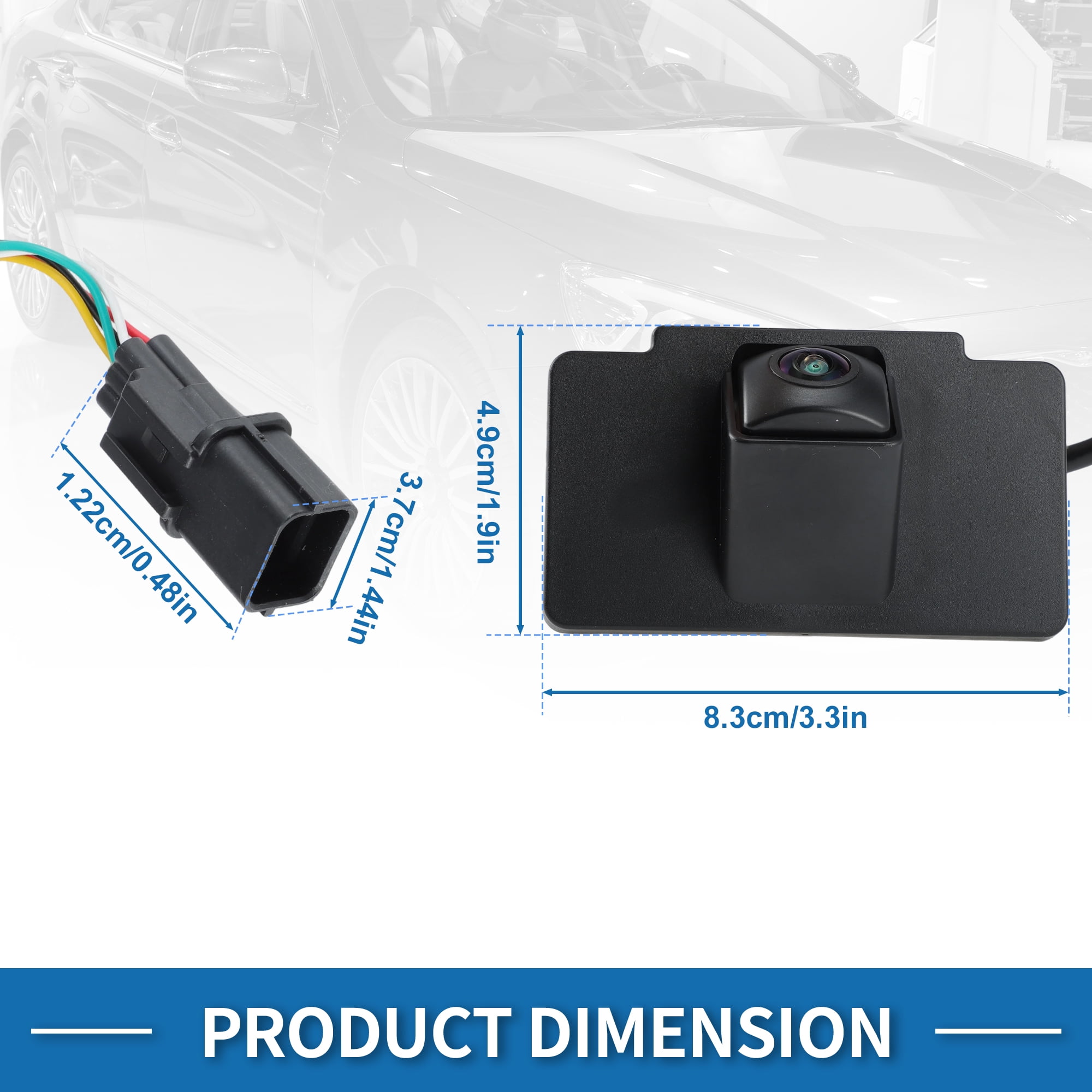 Unique Bargains Rear View Camera for Kia Cadenza 2014 2015 2016 Park Assist Backup Camera