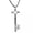 Silver, variant on Mens Women Chain Necklace Giant Key Stainless Steel Pendant Custom Gift-Gold
