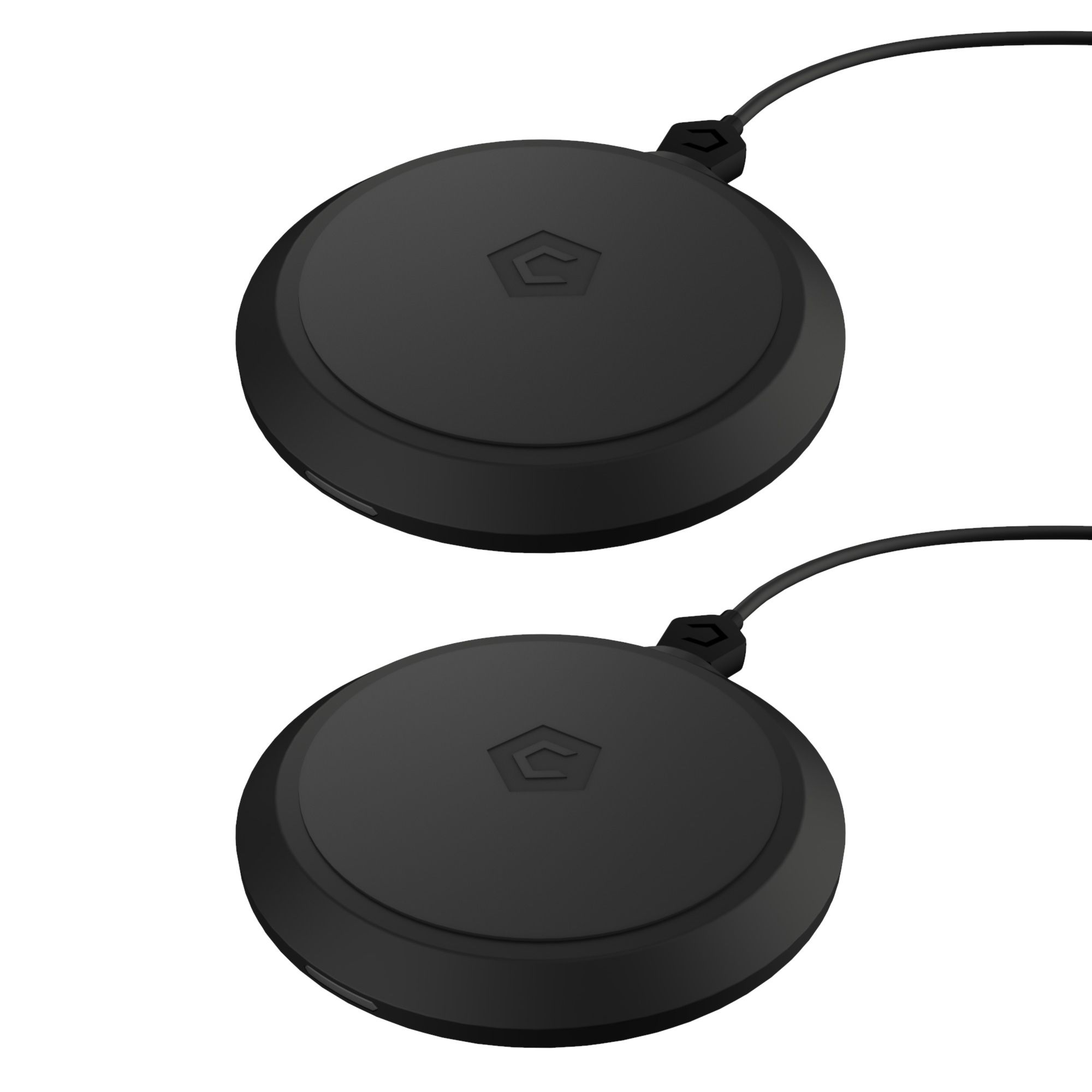2 Pcs Cobble Pro 10 Watt Wireless Charging Pad With Usb Power