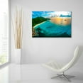thumbnail image 6 of Epic Art 'LaDigue 2 Crop' by Epic Portfolio, Acrylic Glass Wall Art, 36"x24", 6 of 8