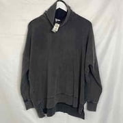 PINK Victorias Secret Women Oversized Cowl Neck Pullover Sweater Washed Gray S