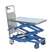 Vestil CART-200-D Hydra Double Scissor Cart- 17.5 x 27 in. - 220 lbs