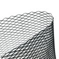 thumbnail image 4 of Modengzhe Hoja De Malla Para Parrilla De Coche De 40 X 13 Pulgadas Rollo De Malla De Rejilla Multifuncional De Aleación De Aluminio Pintado En Negro Rejillas De Forma Romboidal De 10 X 20 Mm, 4 of 4