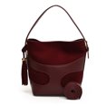 thumbnail image 1 of Bolso Mano Gran Capacidad Con Costuras Terciopelo Piel Ante para Mujer Novedad 2024 Comm () Rojo, 1 of 9