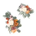 thumbnail image 1 of 2pcs Lifelike Wedding Arch Flowers Fadeless Exquisite Decor with Convenient Clips for Indoors Outdoors, 1 of 7