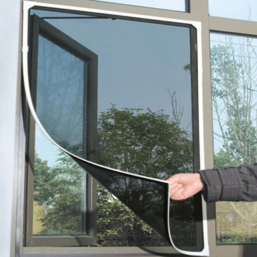 Anti-insect fly bug mosquito door window curtain net mesh screen protectors c FD