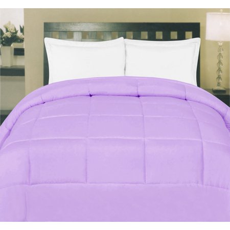 Goose Down Alternative Reversible All Season Comforter Queen