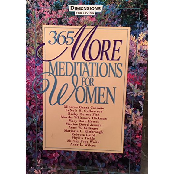 Pre-Owned 365 More Meditations for Women (Paperback) 0687418887 9780687418886