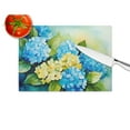 thumbnail image 4 of Hydrangeas in Watercolor Glass Cutting Board Large 12 in x 15 in, 4 of 5