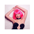 thumbnail image 3 of Peluca Lacia Corta Rosa Neón Disfraz Fantasía Fiesta Cosplay Xtellar rosa, 3 of 4