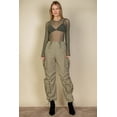 thumbnail image 6 of Parachute Pants with Ruched Drawstring Waist and Flap Pockets, 6 of 9