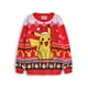 thumbnail image 1 of Jersey navideño de punto rojo con diseño de Pokémon para niños, unisex, 1 of 7