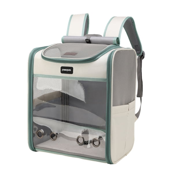 Ygjytge Carrier Pet Mochila Plegable Pet Dog Outing Bag Pet Carrier Suministros (Verde)