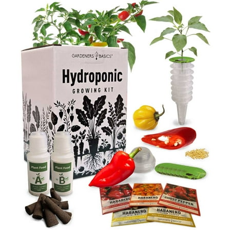 Hot Pepper Hydroponic Grow Kit