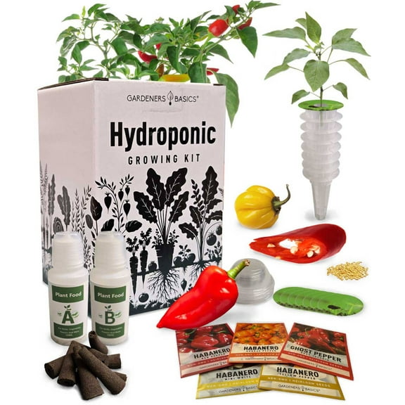 Hot Pepper Hydroponic Grow Kit