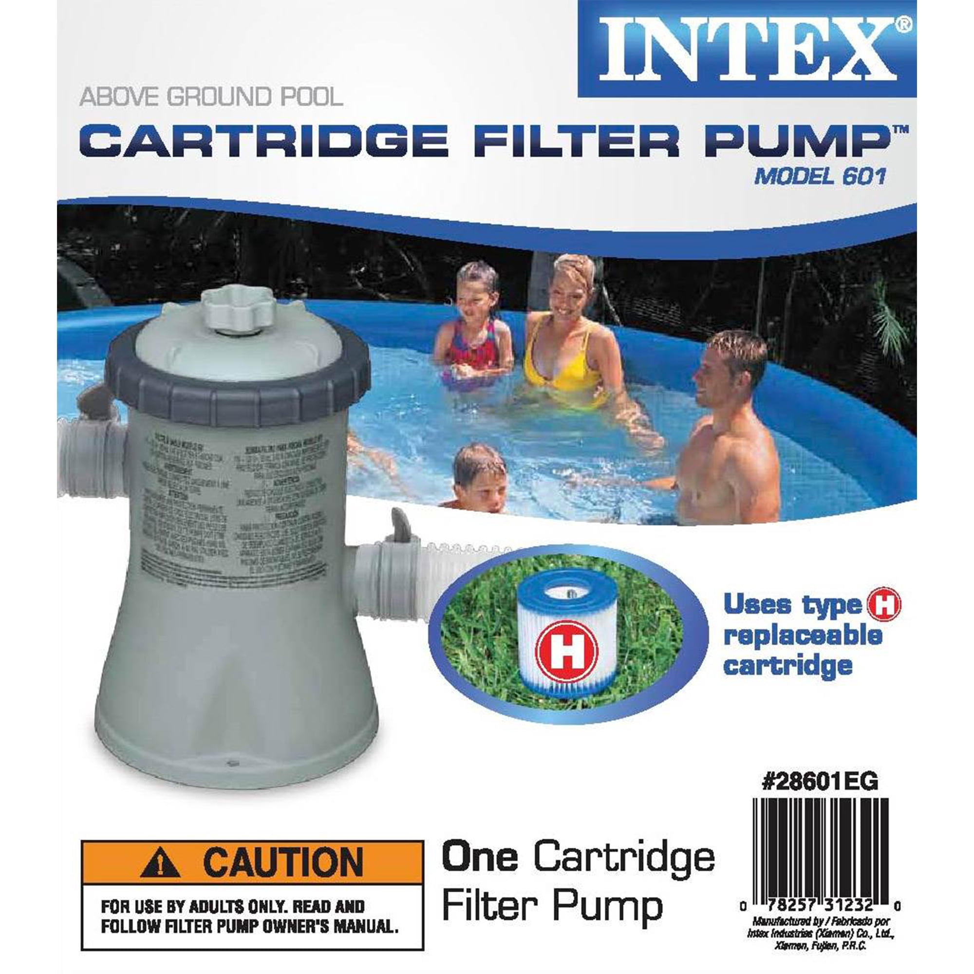 8ft pool with pump
