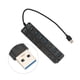 thumbnail image 5 of Divisor USB, 7 Puertos USB3.0 Compatibilidad Amplia de Concentración Portátil Pequeño para ratón para disco duro móvil para teclado, 5 of 7