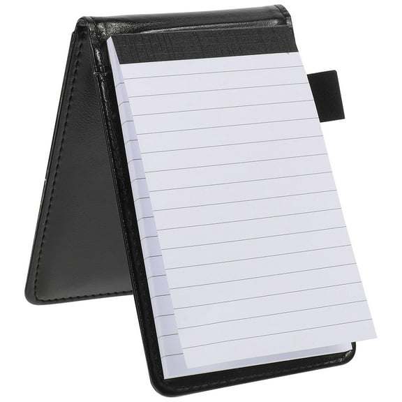 WHAMVOX  Business Memo Pad Household Book Party Notebook Office Black
